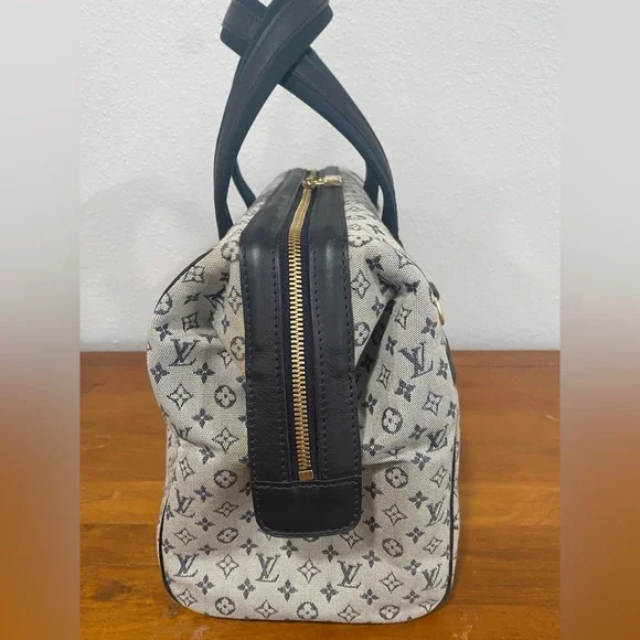 Vintage Louis Vuitton Mini Monogram Josephine GM Navy - Picture 6 of 16